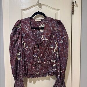 Ulla Johnson Ren Floral blouse
